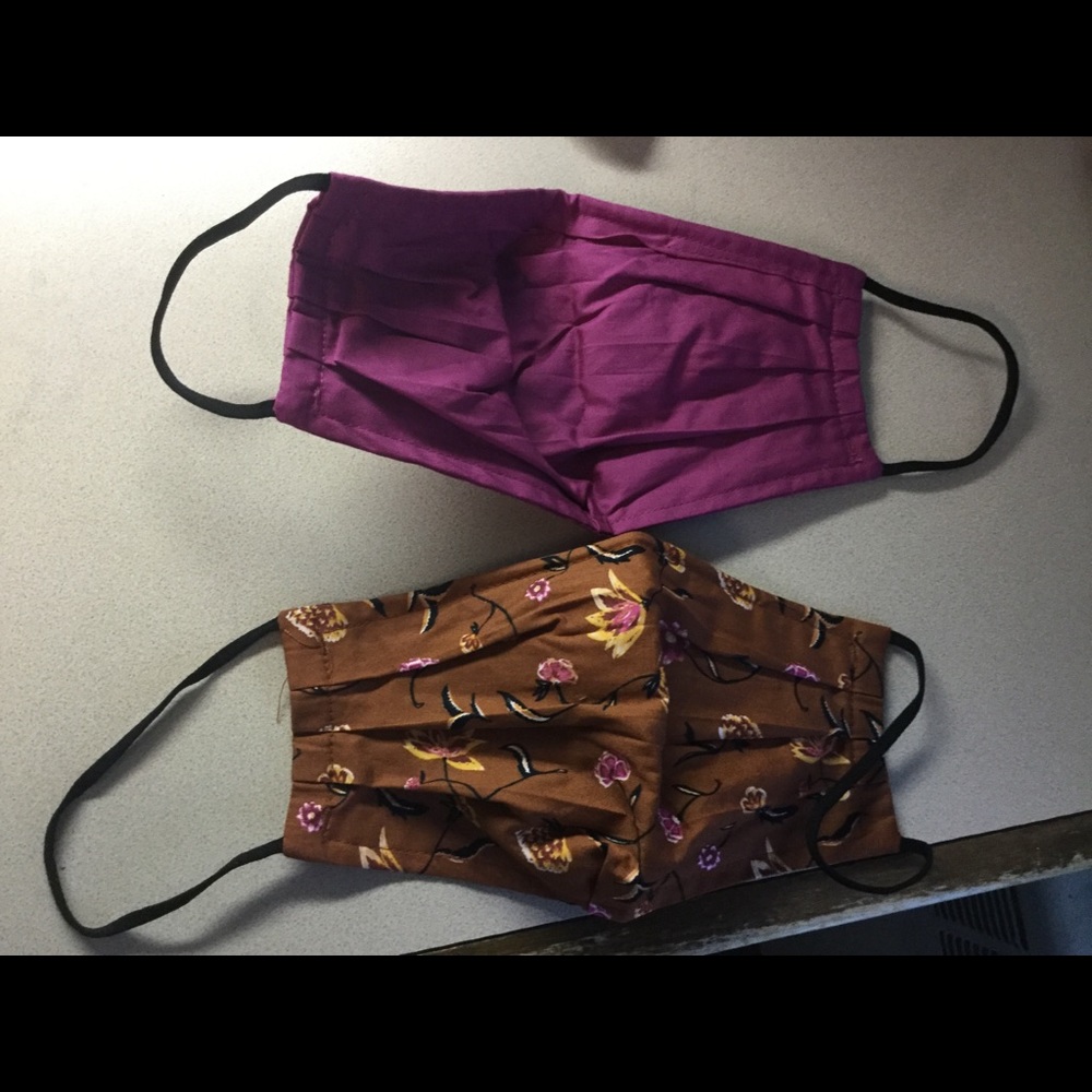 New reusable face masks